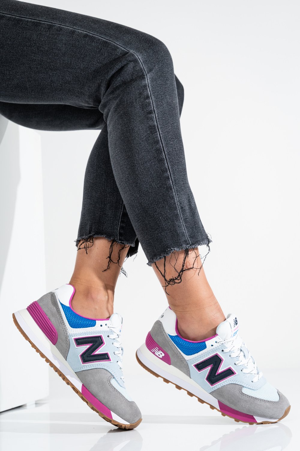 NEW BALANCE, PANTOFI SPORT PURPLE WL574PO2