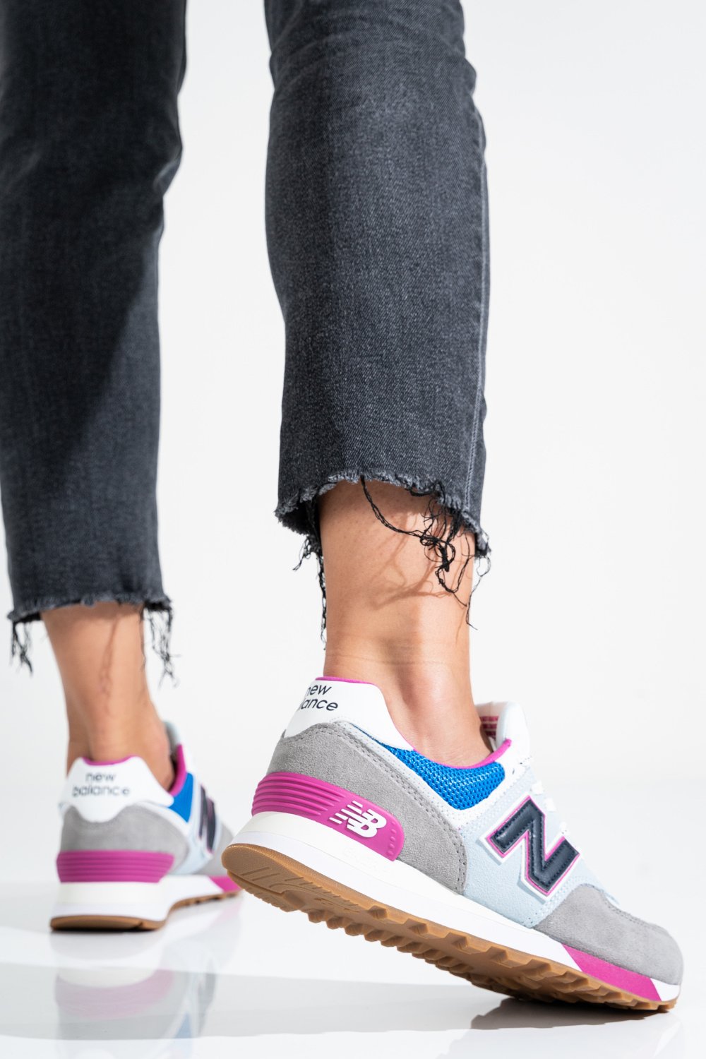 NEW BALANCE, PANTOFI SPORT PURPLE WL574PO2