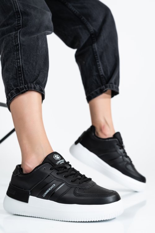 Lumberjack, pantofi sport black freya