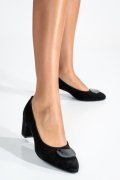 PANTOFI NEGRI PIELE NATURALA INTOARSA 1S77510X