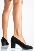 PANTOFI NEGRI PIELE NATURALA INTOARSA 1S77510X
