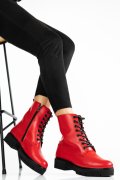GHETE DAMA PIELE NATURALA ROSII 1S7731