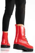 GHETE DAMA PIELE NATURALA ROSII 1S7731