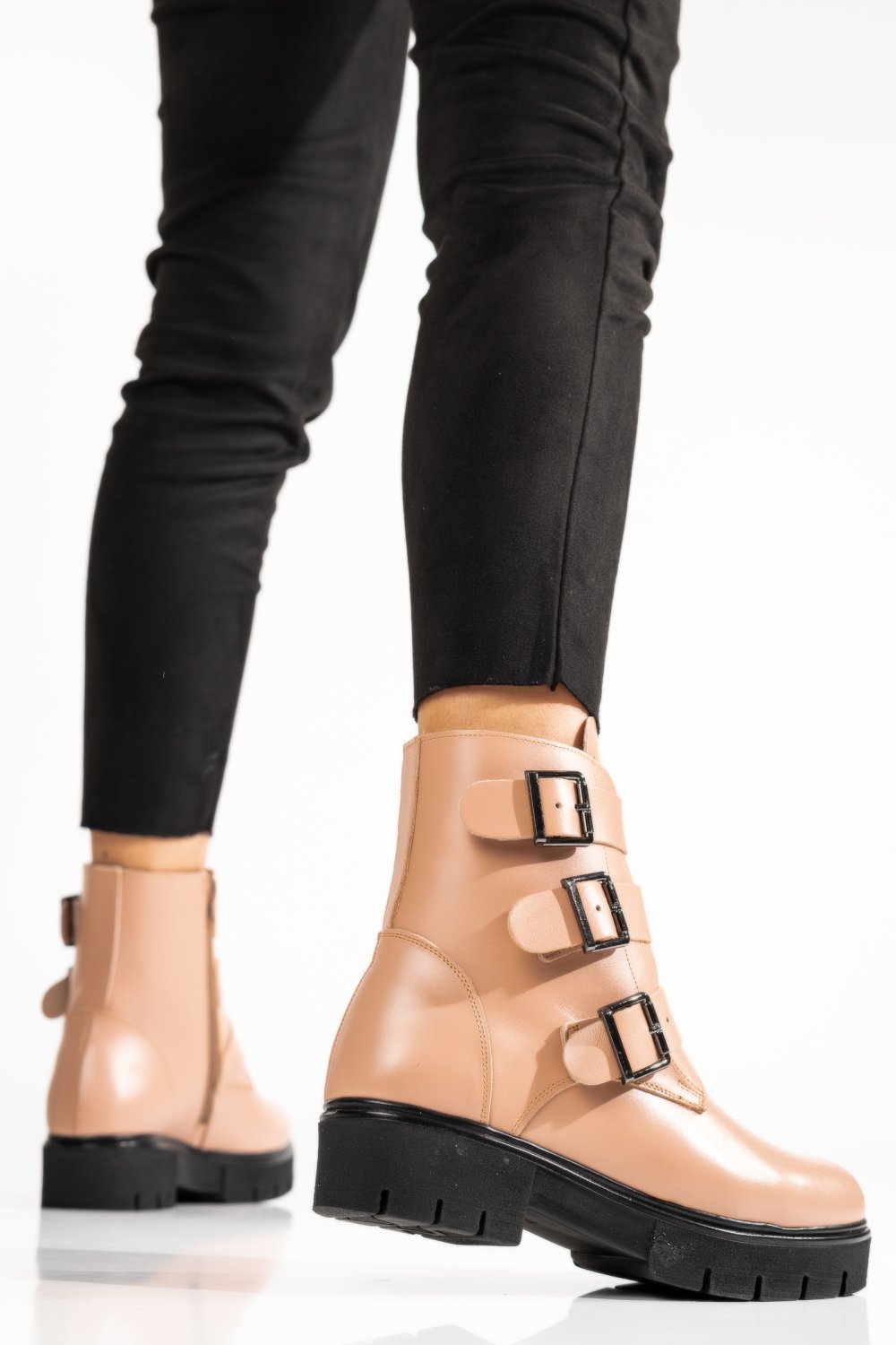 GHETE NUDE PIELE NATURALA 1S7739-IMB