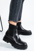 GHETE DAMA PIELE NATURALA NEGRE 8S77962