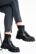 GHETE DAMA PIELE NATURALA NEGRE 8S77962