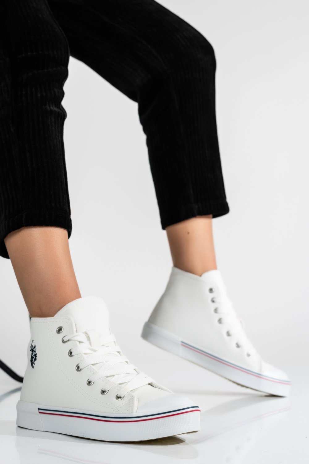 U.S. POLO ASSN, PANTOFI SPORT WHITE PENELOPE-2PR