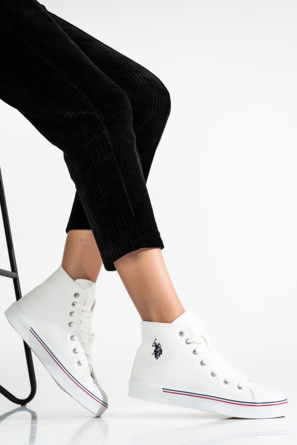 U.S. POLO ASSN, PANTOFI SPORT WHITE PENELOPE-2PR