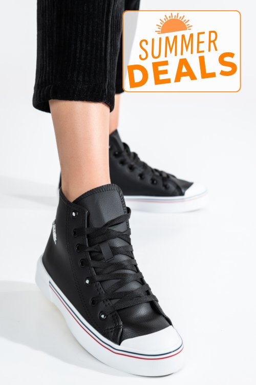U.s. polo assn, pantofi sport black penelope