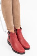 GHETE ROSII PIELE NATURALA 0PC82