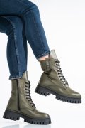 GHETE DAMA PIELE NATURALA KHAKI 2S7722830NP