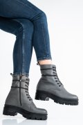GHETE DAMA IMBLANITE PIELE NATURALA GRI 1S7780