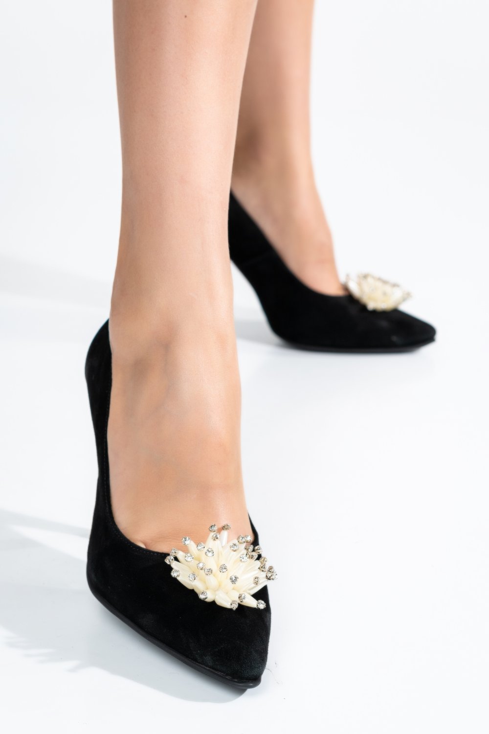 PANTOFI NEGRI PIELE NATURALA INTOARSA 1S77922-L