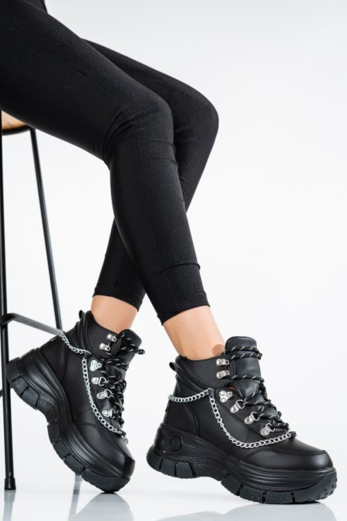 Onyx, pantofi sport dama black w20-s0x857