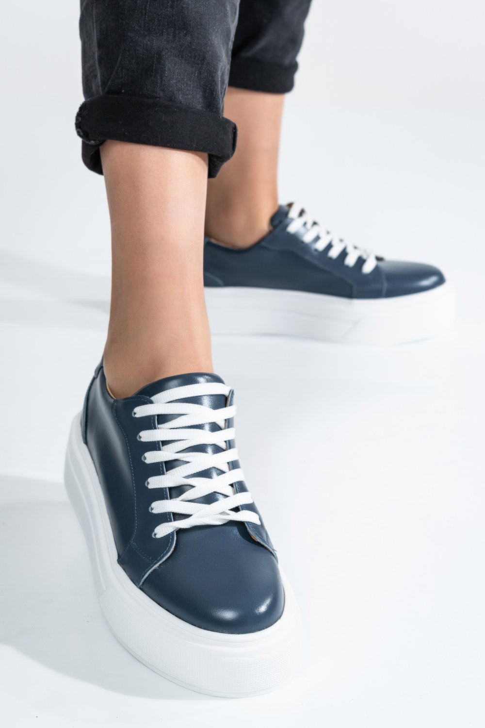 PANTOFI SPORT BLEUMARIN PIELE NATURALA 3S77000