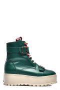 GHETE DAMA PIELE NATURALA VERDE DESCHIS 3S7700-IMB