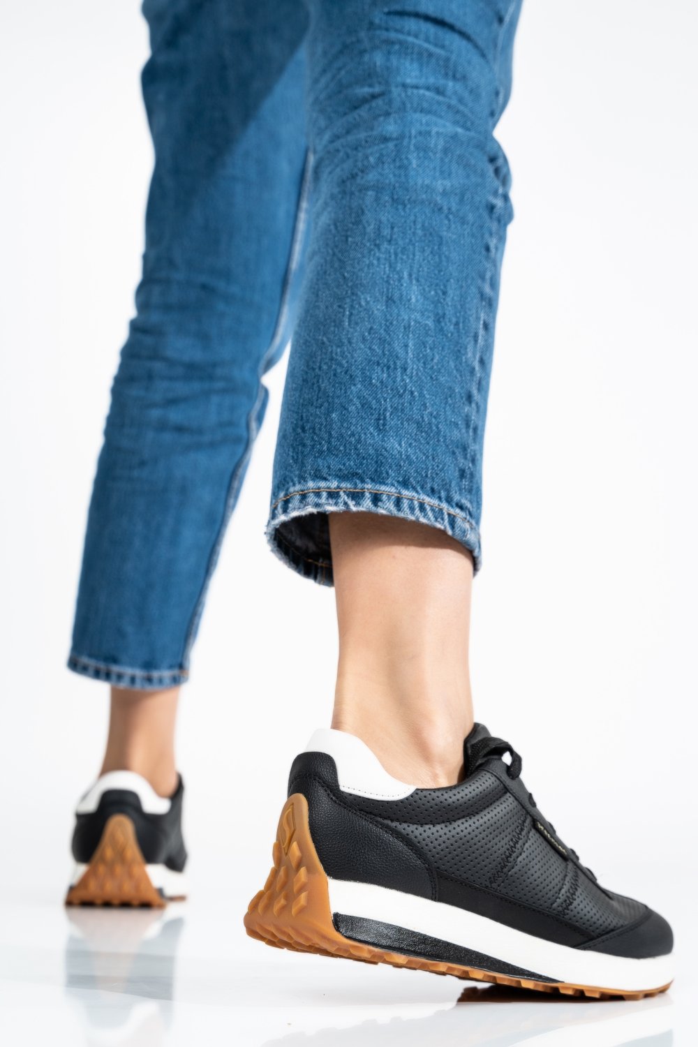 SKECHERS, PANTOFI SPORT BLACK 177150