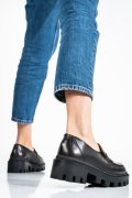 PANTOFI MARO INCHIS PIELE NATURALA 6S77723