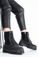 U.s. polo assn, ghete dama black ronze