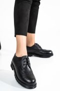 PANTOFI NEGRI PIELE NATURALA ROSE
