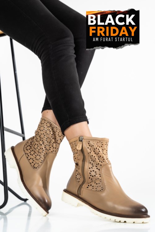 Ghete femei piele naturala nude 9s77231