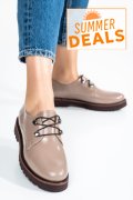 PANTOFI NUDE PIELE NATURALA LACUITA 2S7702686NPK