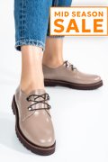 PANTOFI NUDE PIELE NATURALA LACUITA 2S7702686NPK