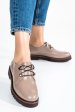 Pantofi nude piele naturala lacuita 2s7702686npk