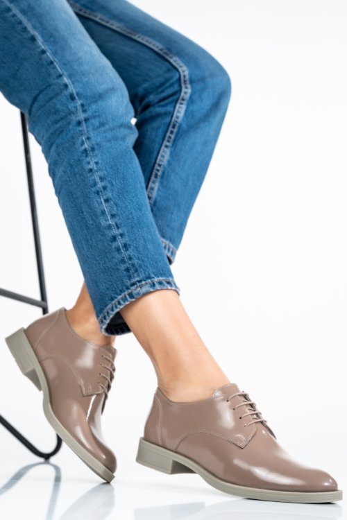 Pantofi nude piele naturala 2s7702687npk