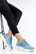 Pantofi sport bleu insertie piele naturala ys77np0200