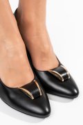 PANTOFI NEGRI PIELE NATURALA 1S77675
