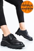 PANTOFI NEGRI PIELE NATURALA 7S77156