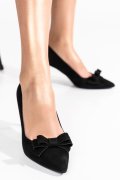 PANTOFI NEGRI PIELE NATURALA INTOARSA 1S77257