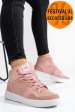 Beneton, pantofi sport pink btw227604