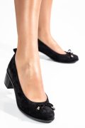 PANTOFI NEGRI PIELE NATURALA INTOARSA 1S77904
