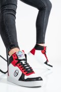 SERGIO TACCHINI, PANTOFI SPORT WHITE RED STM224070