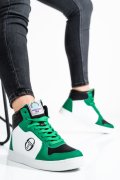 SERGIO TACCHINI, PANTOFI SPORT WHITE GREEN STM224070