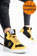 SERGIO TACCHINI, PANTOFI SPORT YELLOW BLACK STM224070
