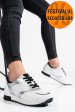 Pantofi sport dama piele naturala albi 8s77384