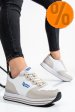 Gas, pantofi sport white beige gaw223910