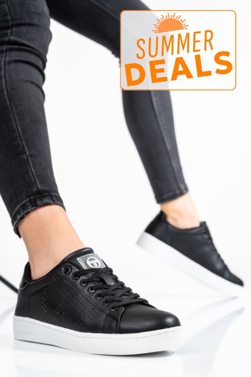 Sergio tacchini, pantofi sport black stw224115
