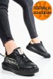 Sergio tacchini, pantofi sport black gold stw224400