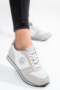 SERGIO TACCHINI, PANTOFI SPORT WHITE SILVER STW223102
