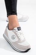 SERGIO TACCHINI, PANTOFI SPORT WHITE SILVER STW223200