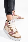 BENETON, PANTOFI SPORT BEIGE BTW227601