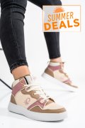 BENETON, PANTOFI SPORT BEIGE BTW227601