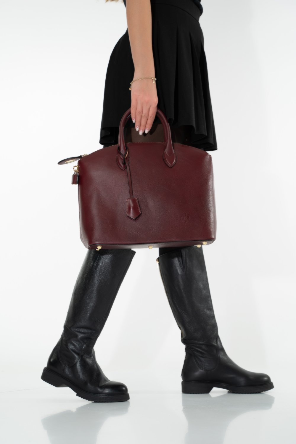 GEANTA BORDO PIELE NATURALA GEN888