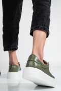 PANTOFI SPORT DAMA PIELE NATURALA OLIVE 3S77001