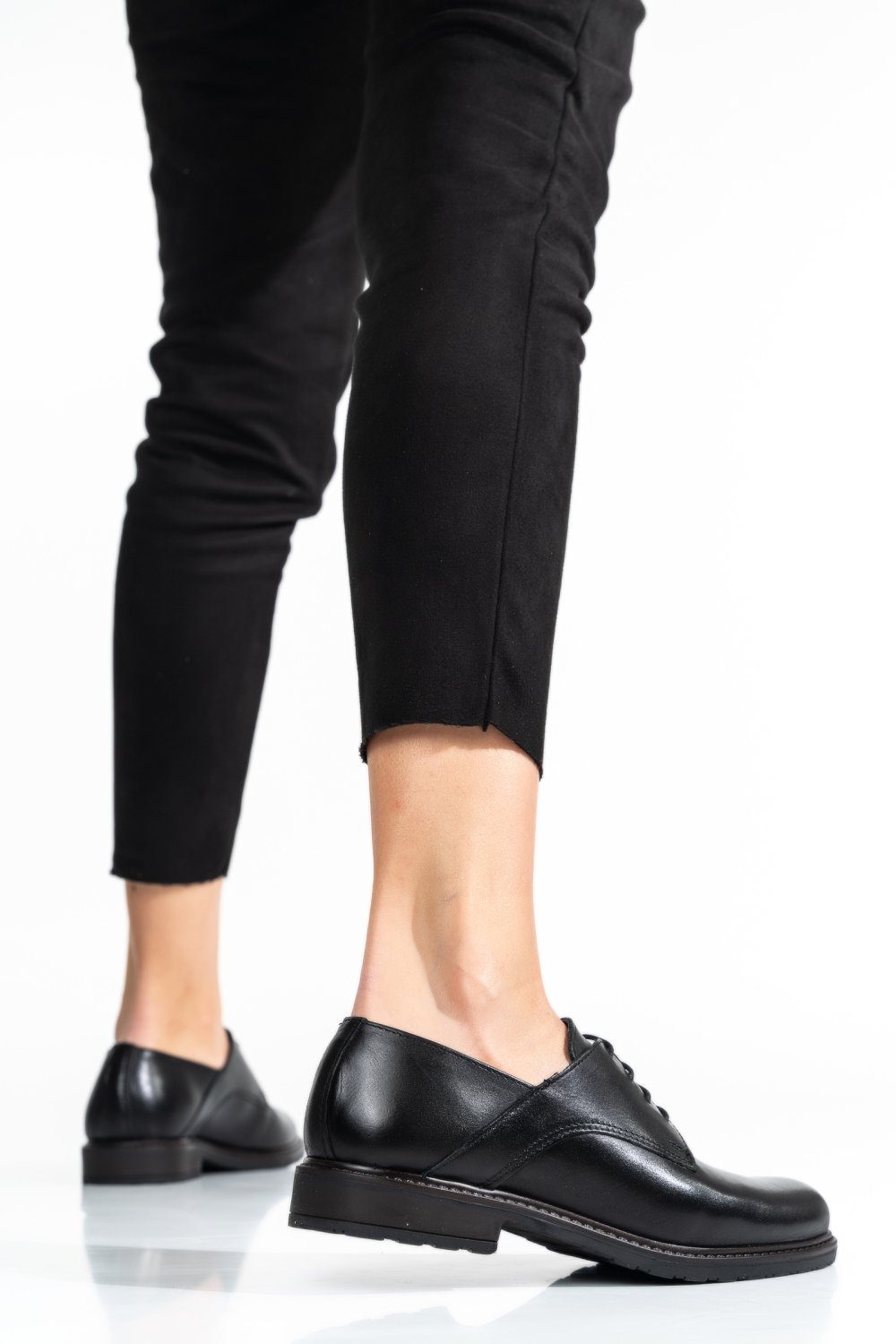 PANTOFI NEGRI PIELE NATURALA 2S777