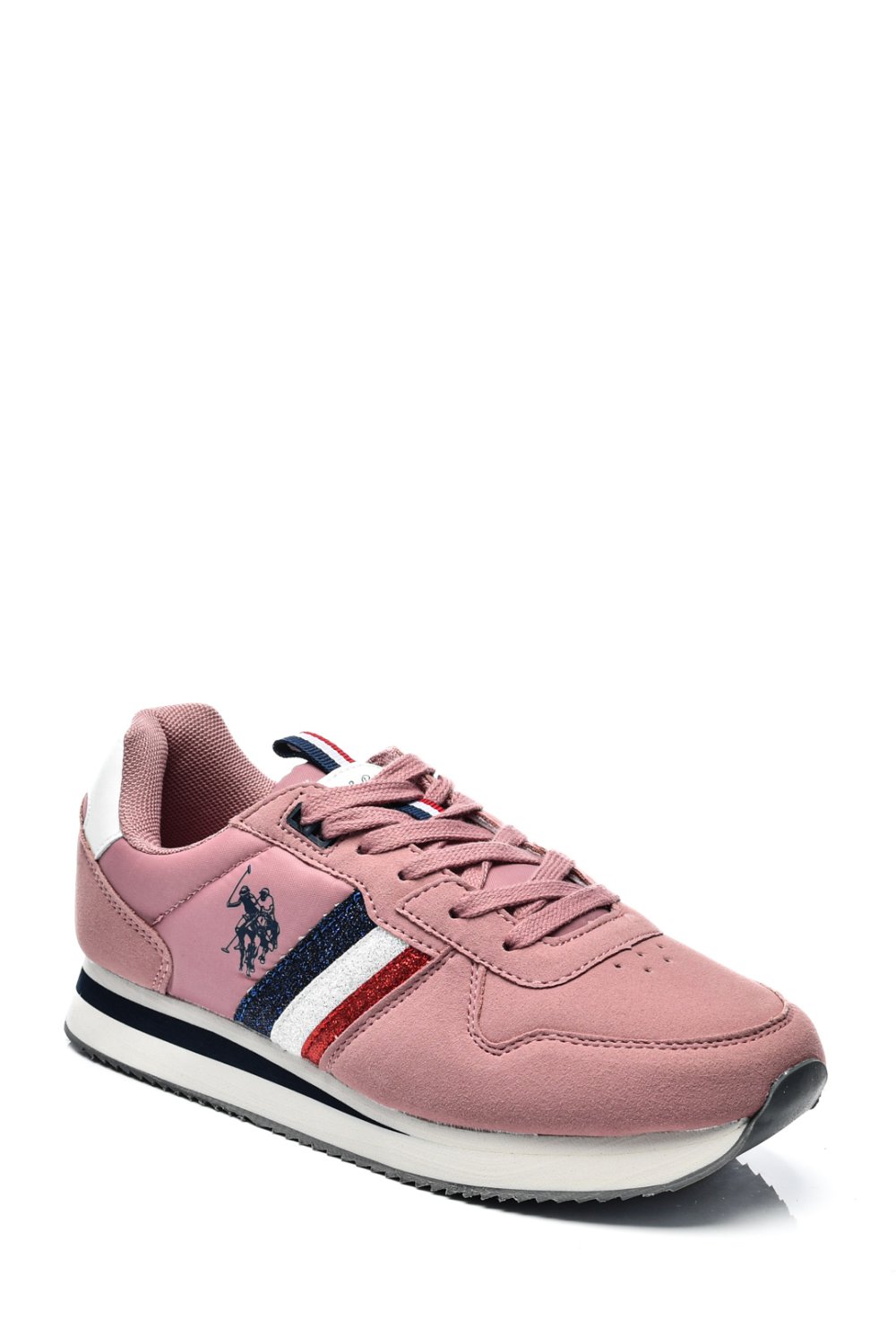 U.S. POLO ASSN, PANTOFI SPORT DARK PINK NOBIW001